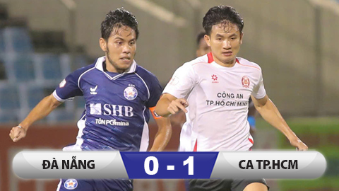  Kết quả SHB Đà Nẵng 0–1 CA TP.HCM: Nỗi ám ảnh sân Hoà Xuân!